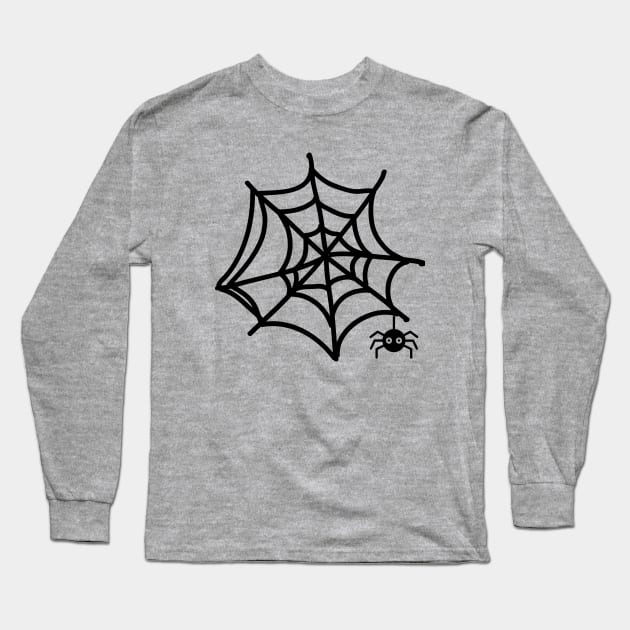 Spider halloween unisex t shirt Long Sleeve T-Shirt by SunArt-shop